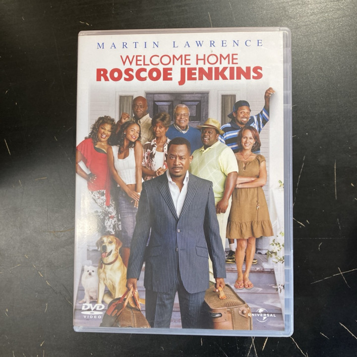 Welcome Home Roscoe Jenkins DVD (VG+/M-) -komedia-